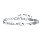 Pulsera para hombre con inicial n