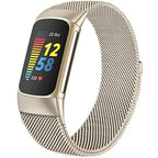Pulsera para Reloj Fitbit Charge 3 Charge 4 Charge 5 oro 