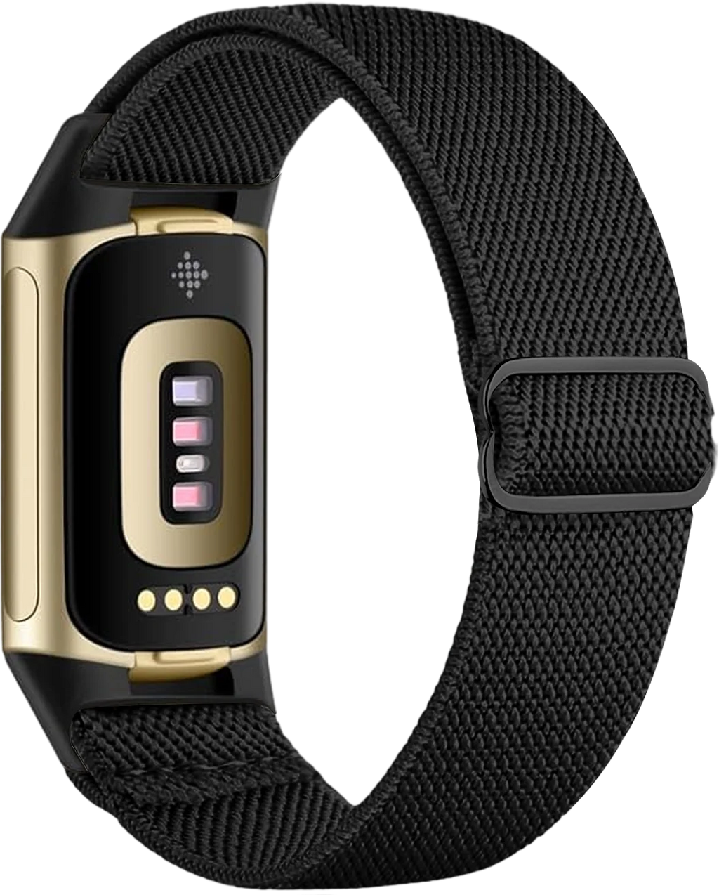 Pulsera para reloj Fitbit Charge 5, Charge 6 negro