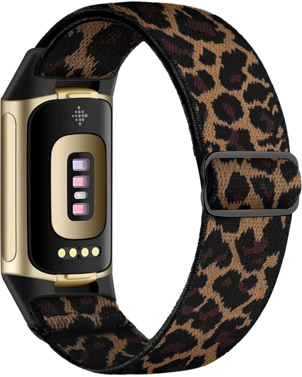 Pulsera para reloj Fitbit Charge 5, Charge 6 leopardo