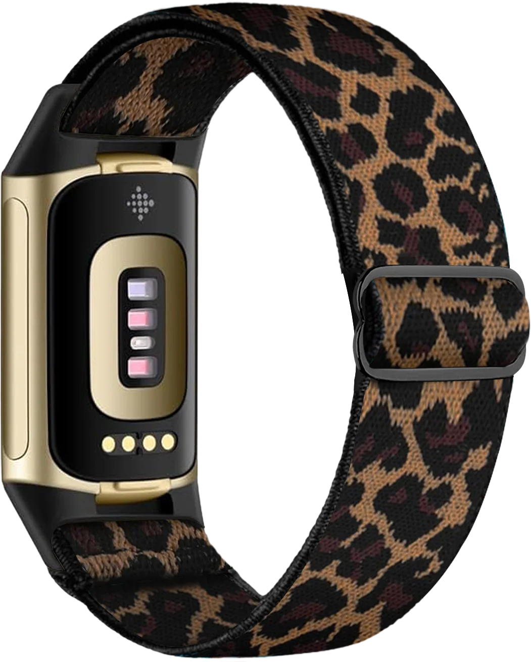 Pulsera para reloj Fitbit Charge 5, Charge 6 leopardo