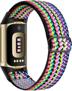 Pulsera para reloj Fitbit Charge 5, Charge 6 arcoíris