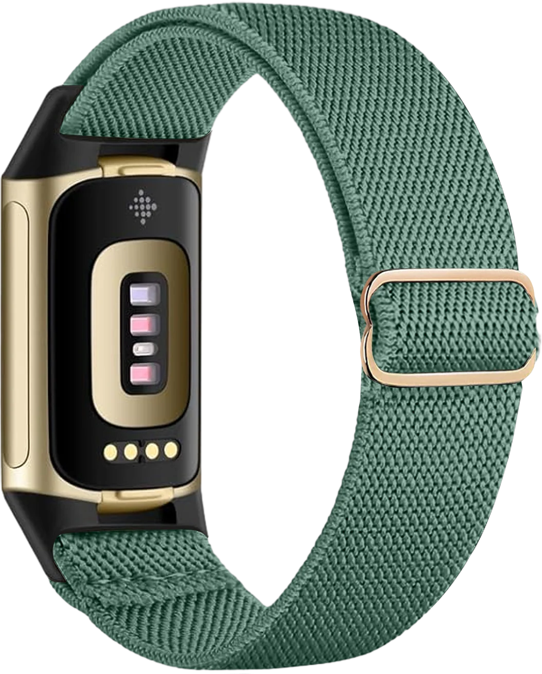 Pulsera para reloj Fitbit Charge 5, Charge 6 verde