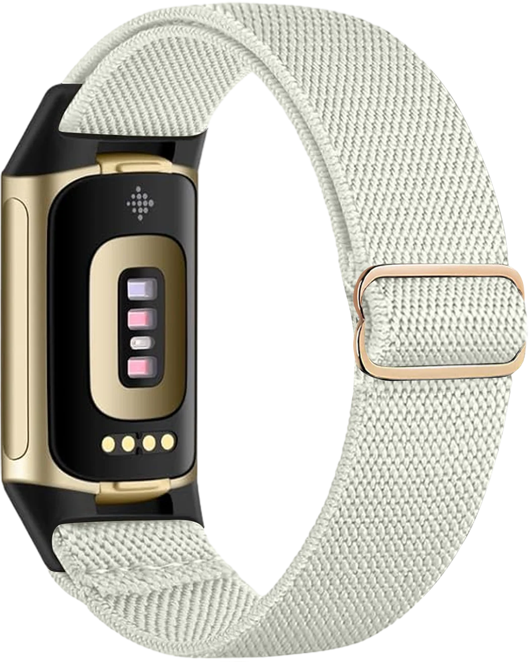 Pulsera para reloj Fitbit Charge 5, Charge 6 blanco