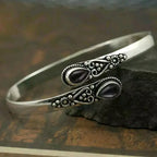 Pulsera Retro Pulsera Gota de Agua negra