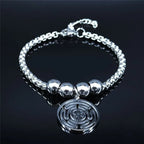 Pulsera Rueda de Hécate Strophalos Brujería Wicca