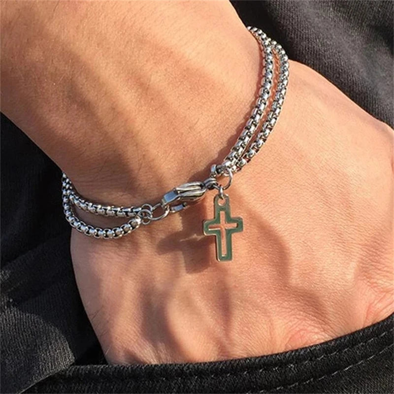 Pulsera Santo Cruz Hombre