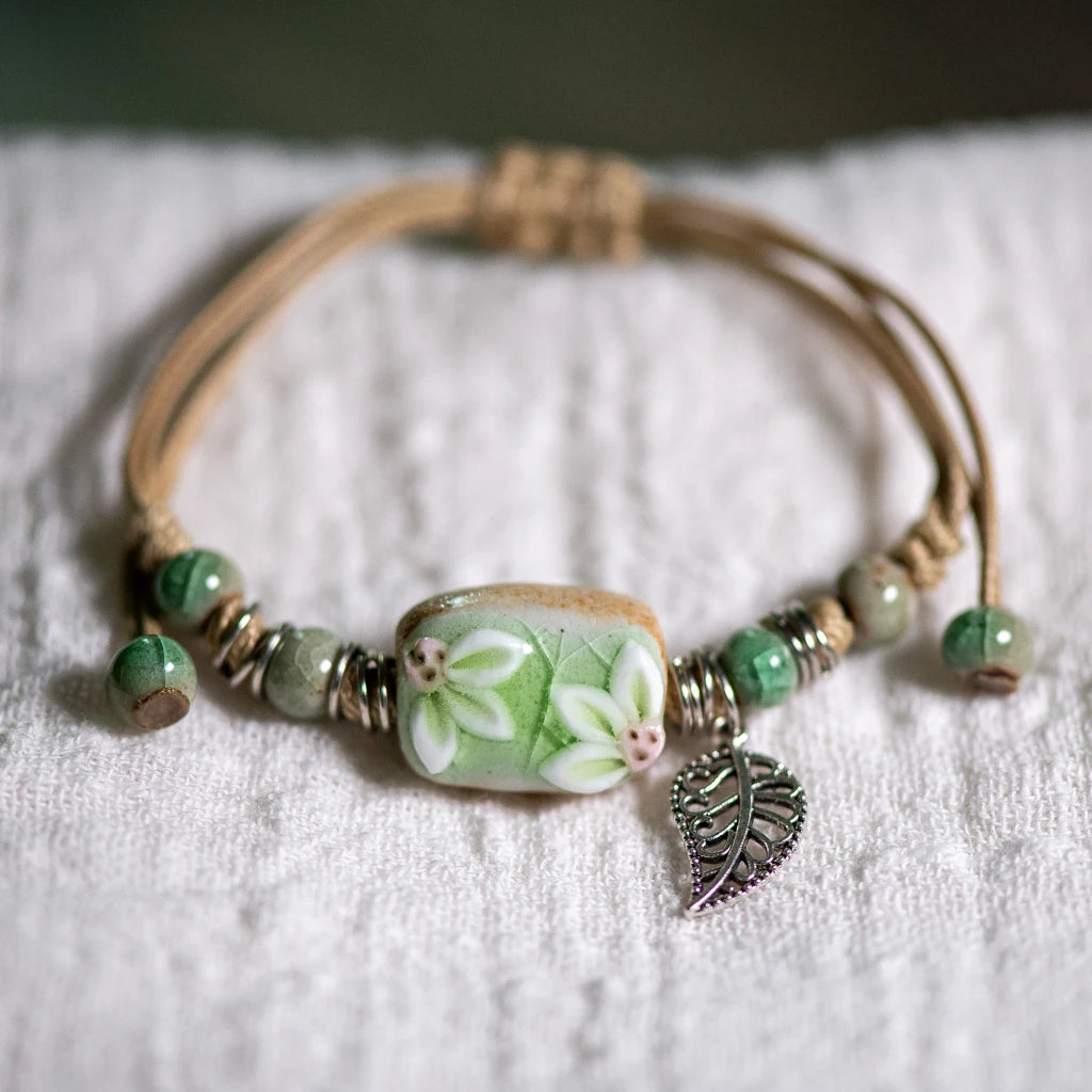 Pulsera Estilo Bohemio Floral 1