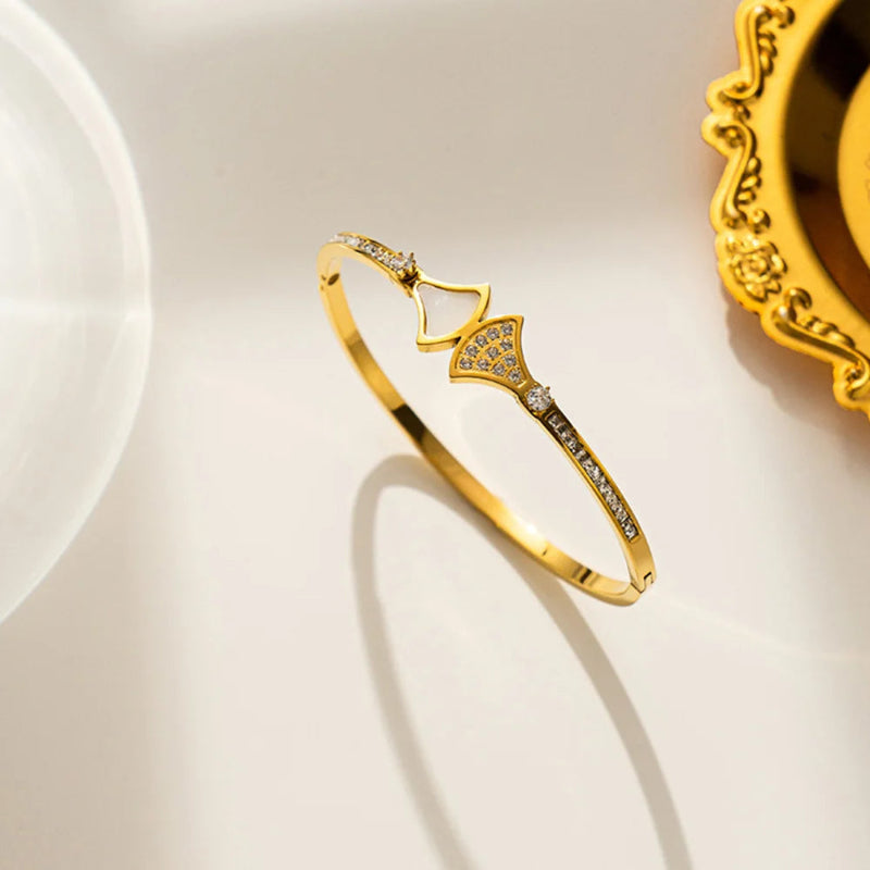 Pulsera Étnica Concha Vieira oro