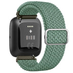 Pulsera Súper Elástica Reloj Fitbit Versa 1 Versa 2 Versa Lite verde 