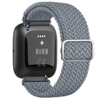 Pulsera Súper Elástica Reloj Fitbit Versa 1 Versa 2 Versa Lite gris
