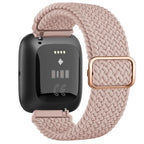 Pulsera Súper Elástica Reloj Fitbit Versa 1 Versa 2 Versa Lite rosa claro