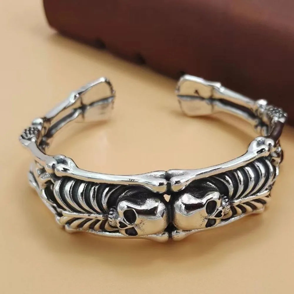 Pulsera Cabeza de Calavera Esqueleto