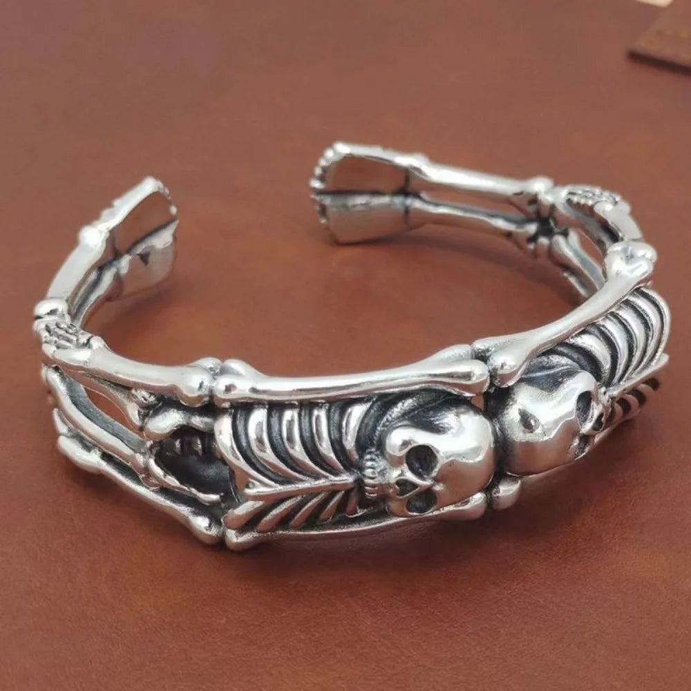 Pulsera Cabeza de Calavera Esqueleto