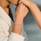 Pulsera trenzada inicial