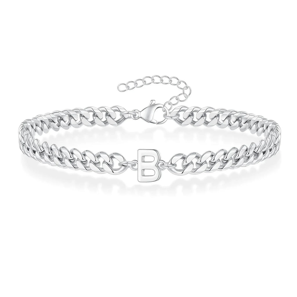 Pulsera trenzada inicial b