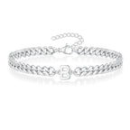 Pulsera trenzada inicial b