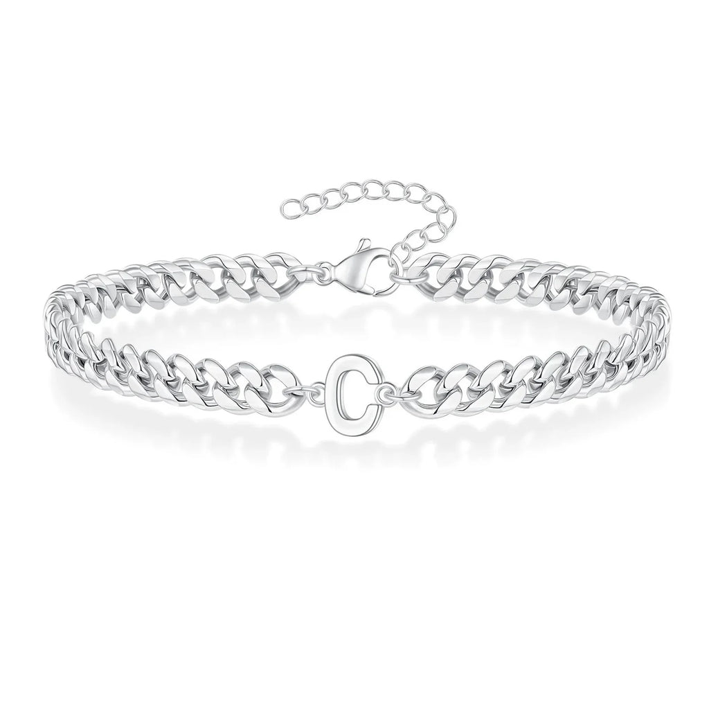 Pulsera trenzada inicial c