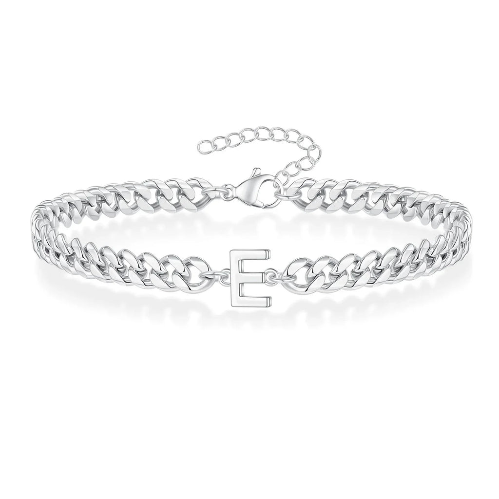 Pulsera trenzada inicial e