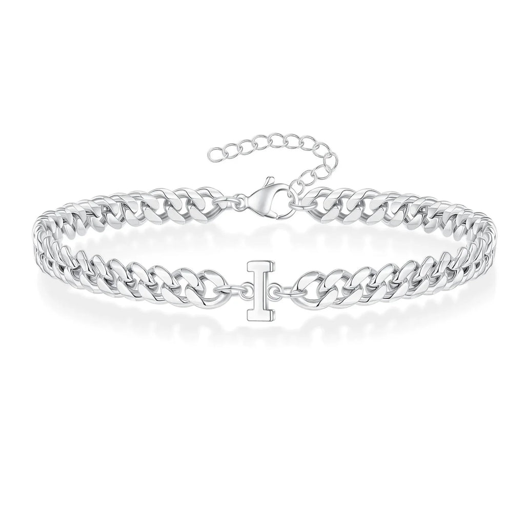 Pulsera trenzada inicial i