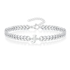 Pulsera trenzada inicial j