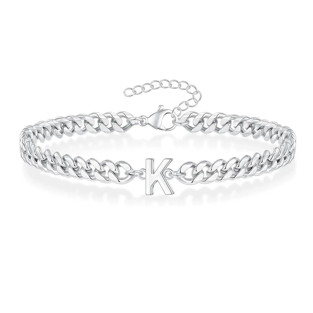 Pulsera trenzada inicial k