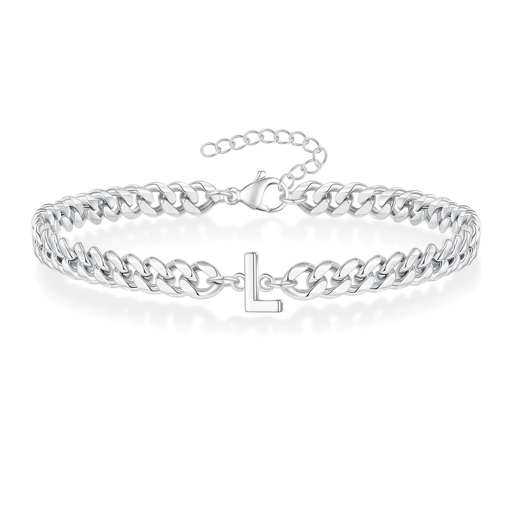 Pulsera trenzada inicial l