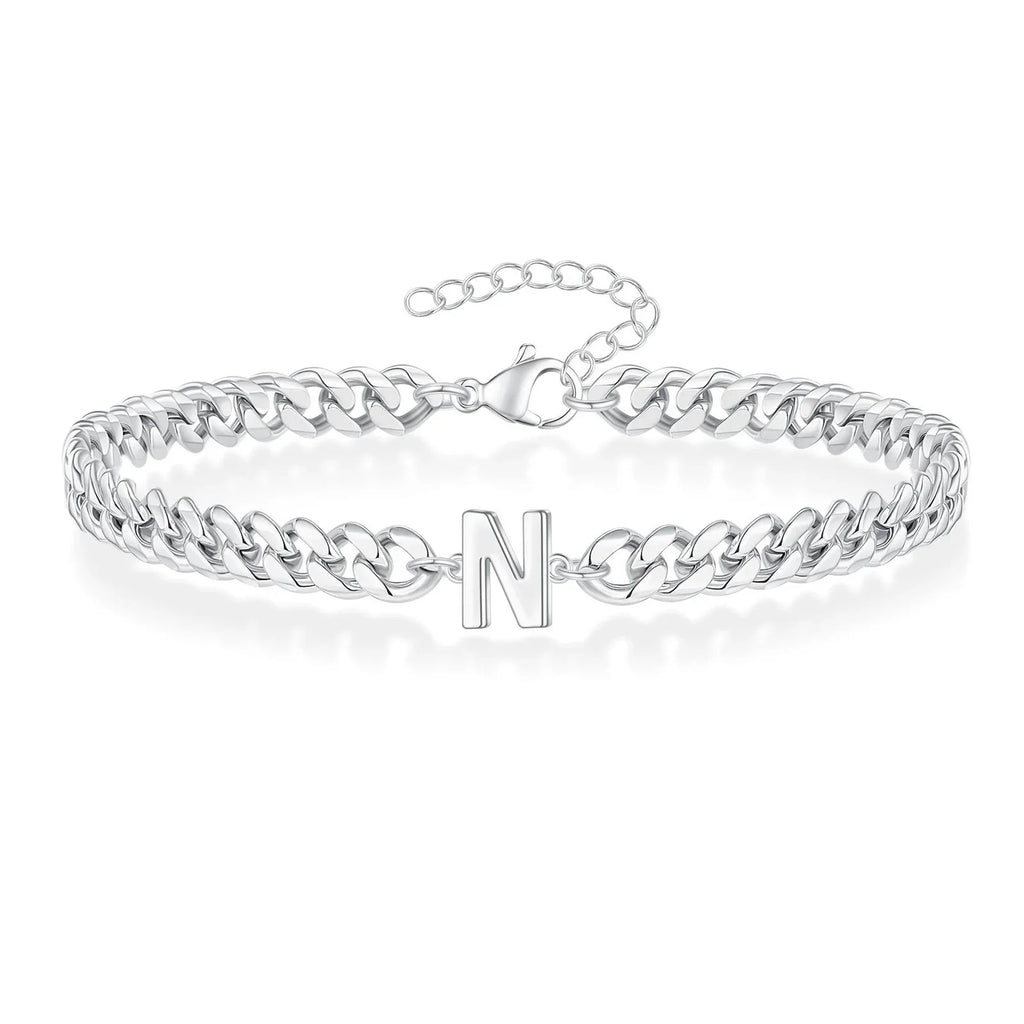 Pulsera trenzada inicial n