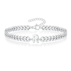 Pulsera trenzada inicial r