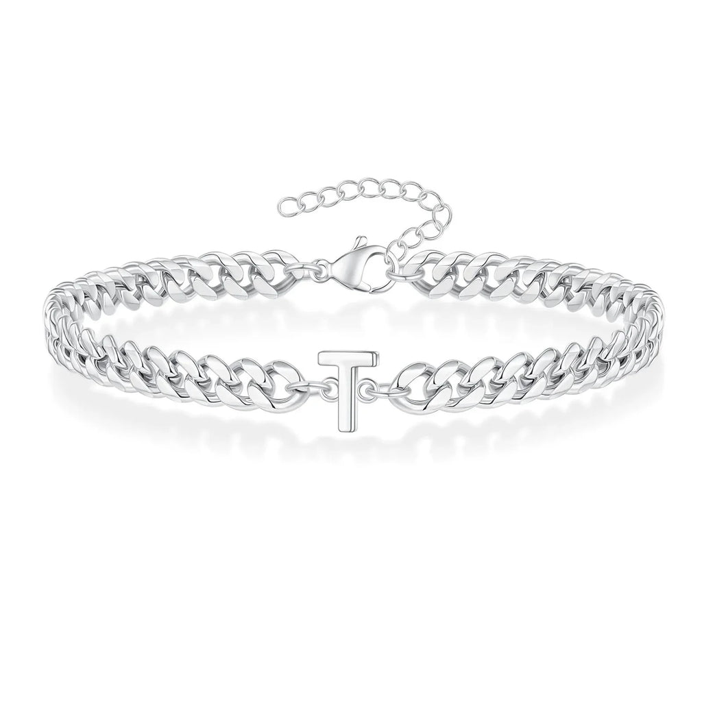 Pulsera trenzada inicial t
