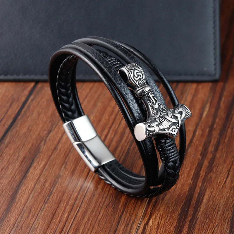 Pulsera trenzada ancla