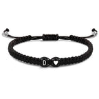 Pulsera trenzada inicial d
