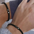 Pulsera trenzada inicial j