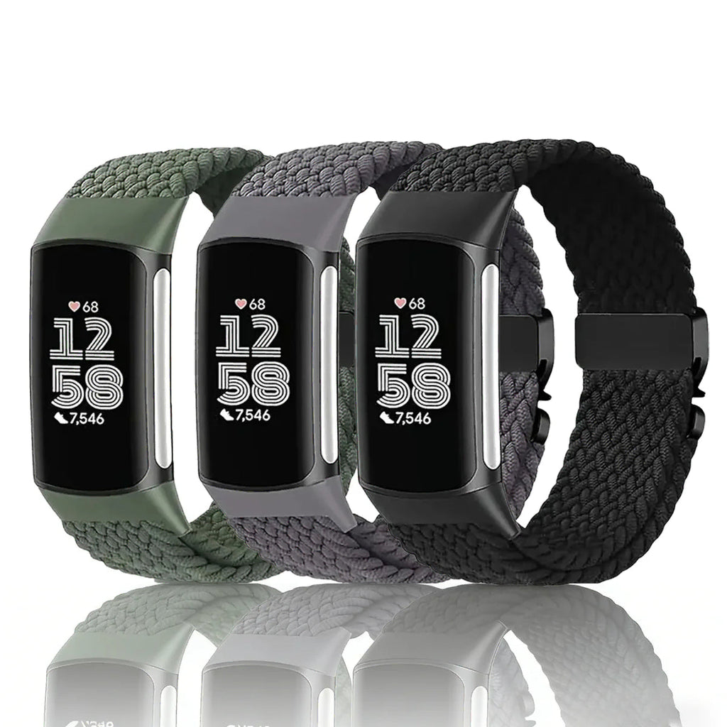 Pulsera trenzada para reloj Fitbit Charge 5, Charge 6