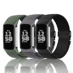 Pulsera trenzada para reloj Fitbit Charge 5, Charge 6