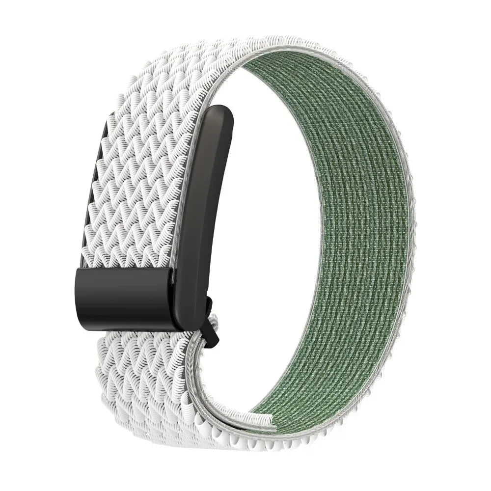 Pulsera de nylon para reloj Google Fitbit Air blanco