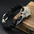Pulsera Vikingo Cuervo de Odín