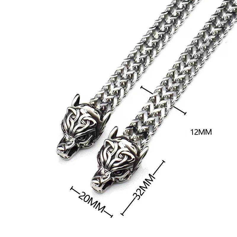 Pulsera Vikinga Fenrir para Hombre 