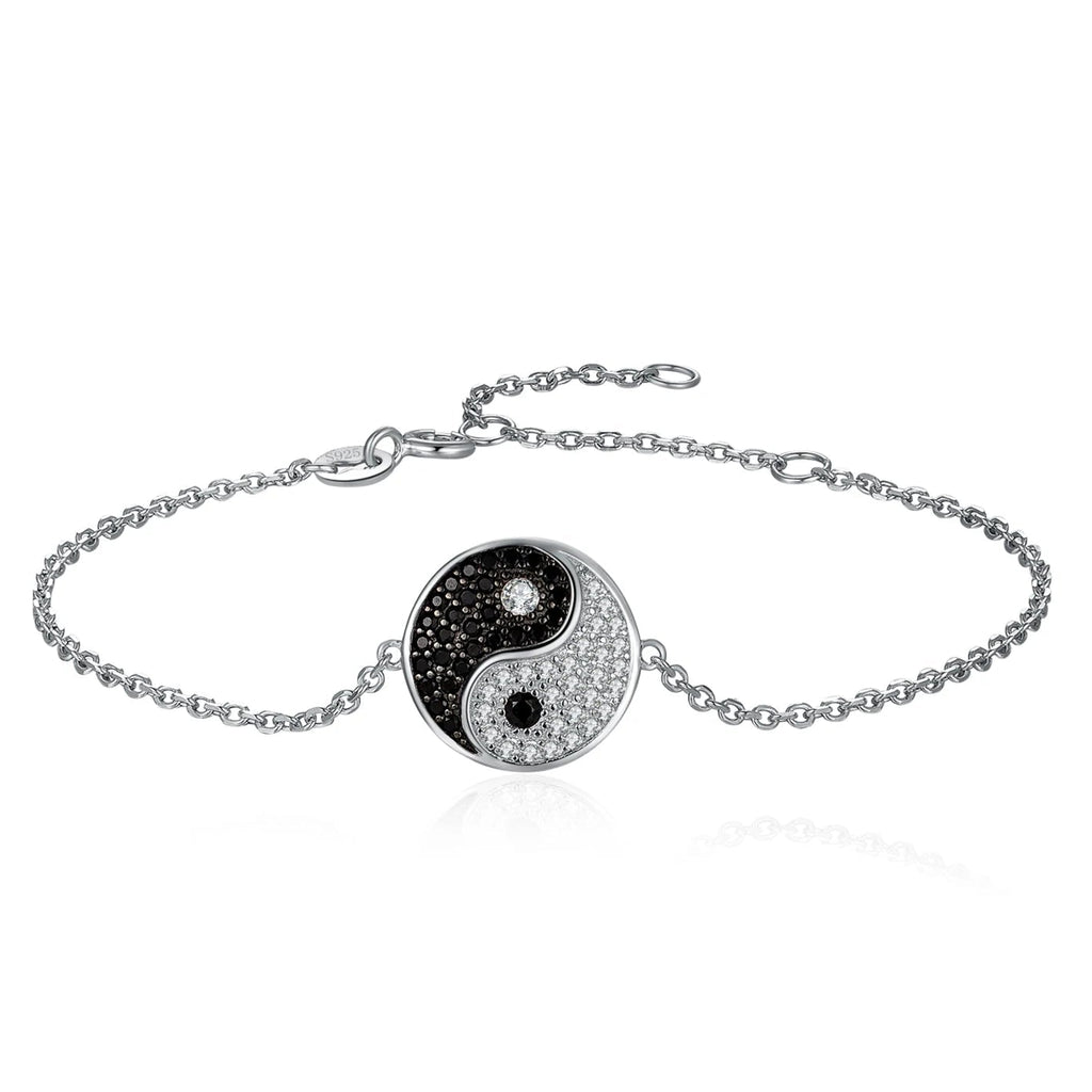 Pulsera Yin Yang con Strass