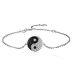 Pulsera Yin Yang con Strass
