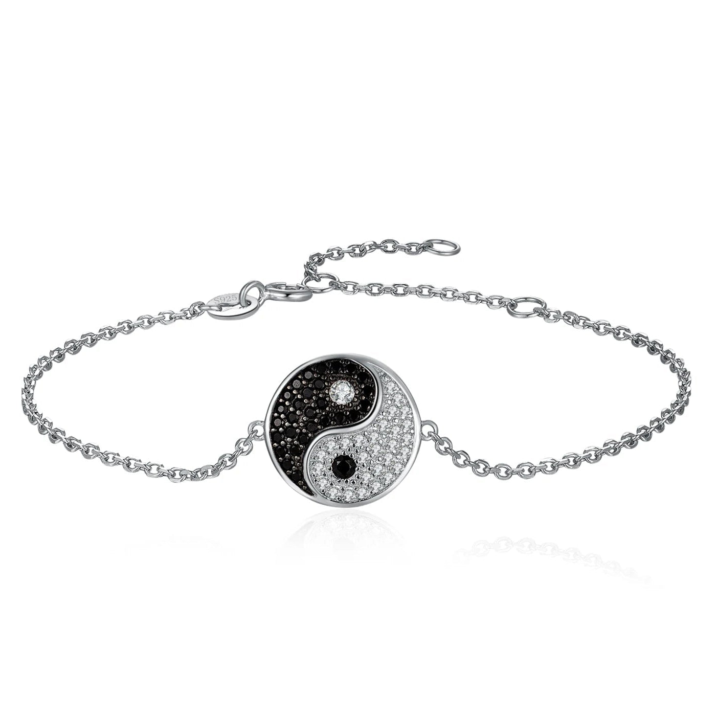 Pulsera Yin Yang con Strass