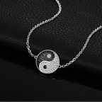 Pulsera Yin Yang con Strass