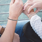 Pulseras para pareja llave y candado