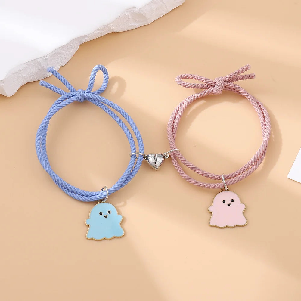 Pulseras para Parejas de Amigos Gourmette Fantasmas 2