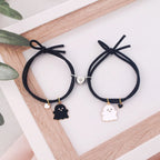 Pulseras para Parejas de Amigos Gourmette Fantasmas 6