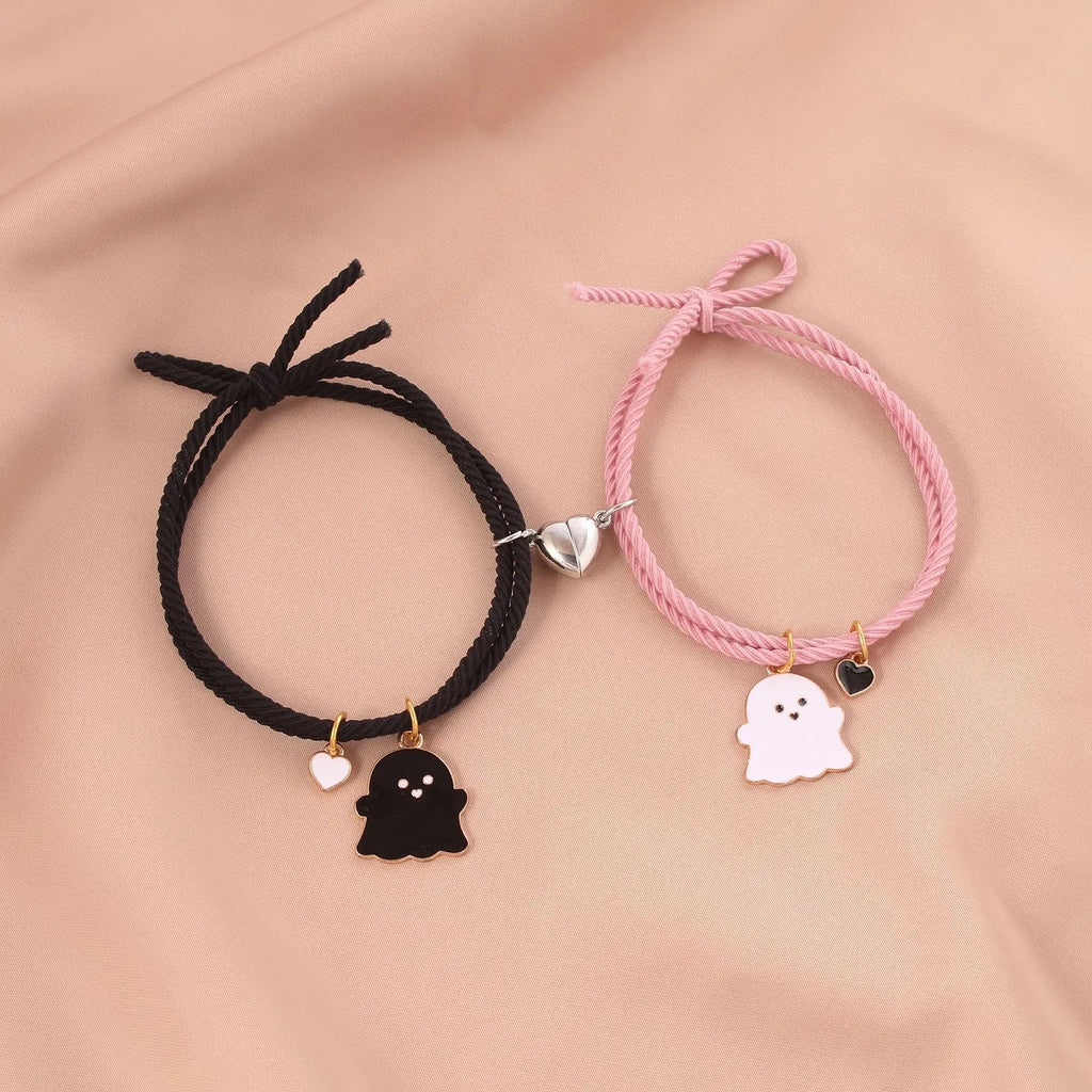 Pulseras para Parejas de Amigos Gourmette Fantasmas 1
