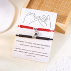 Pulseras para Parejas de Amigos Gourmette Romántica