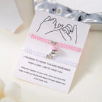 Pulseras para Parejas de Amigos Gourmette Romántica