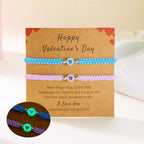 Pulseras para Parejas de Amigos Gourmette Romántica