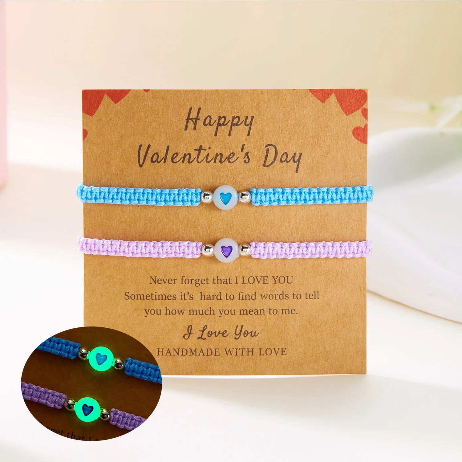 Pulseras para Parejas de Amigos Gourmette Romántica